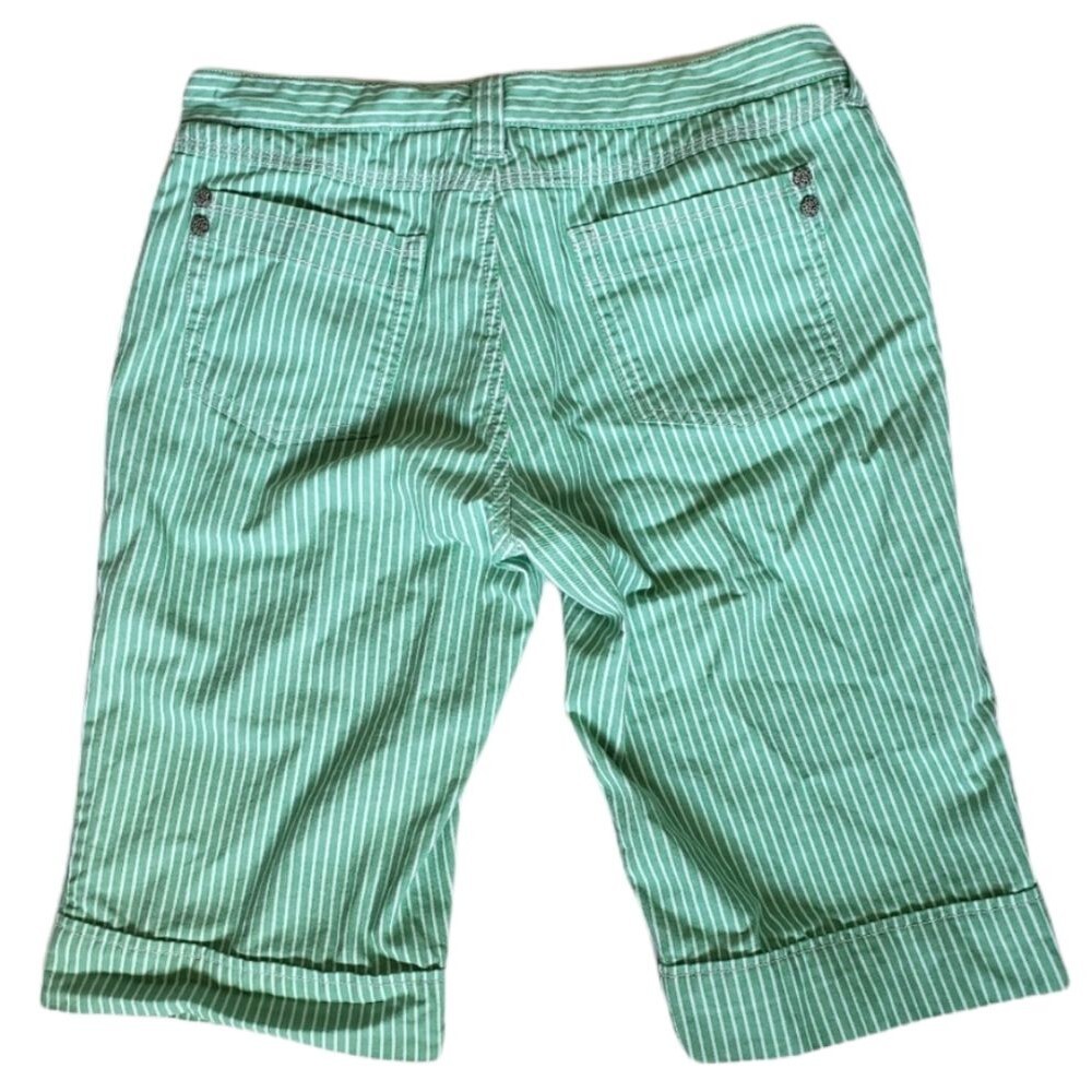 ANTHRO - BICA CHEIA - G&W Pinstripe Bermuda Shorts - Picture 8 of 12